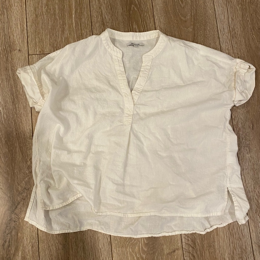 Madewell linen top